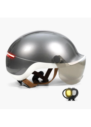 Casque lumineux clignotants avec visière - Overade