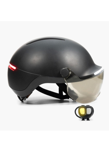 Casque lumineux clignotants avec visière - Overade