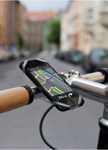 Support De Téléphone Portable Étanche Pour Vélo, Pochette De Guidon  Rotative À 3 711181808995
