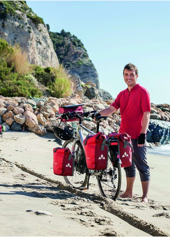 Double sacoche porte-bagages étanche - Vaude