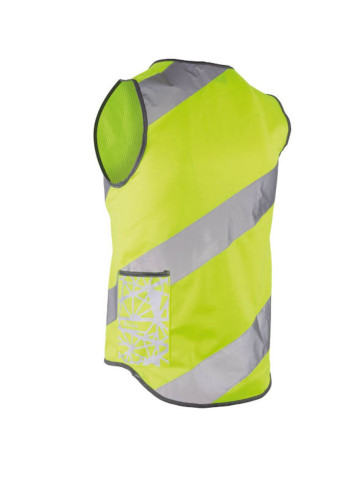 Gilet réfléchissant jaune fluo - Wowow