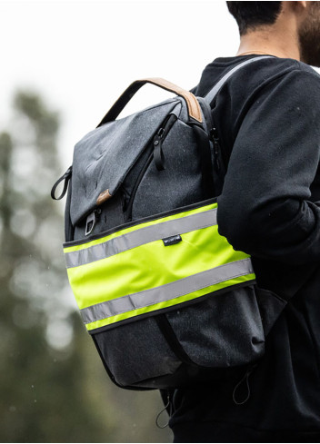 Bandeau réléchissant fluo jaune - Wowow