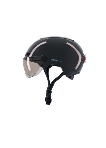Casque vélo visière et clignotants - Cosmo
