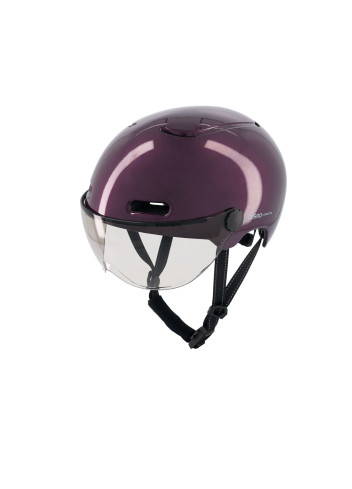 Bike helmet with visor and indicators - Cosmo