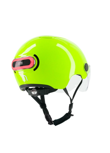 Bike helmet with visor and indicators - Cosmo
