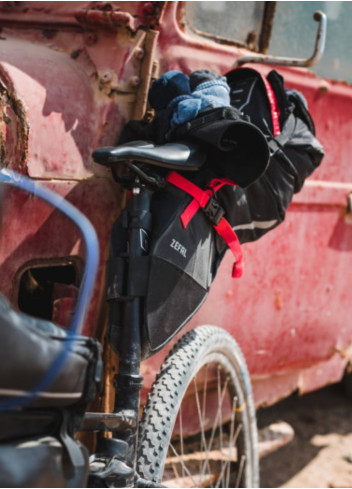 Sacoche de selle bikepacking 17L - Zéfal