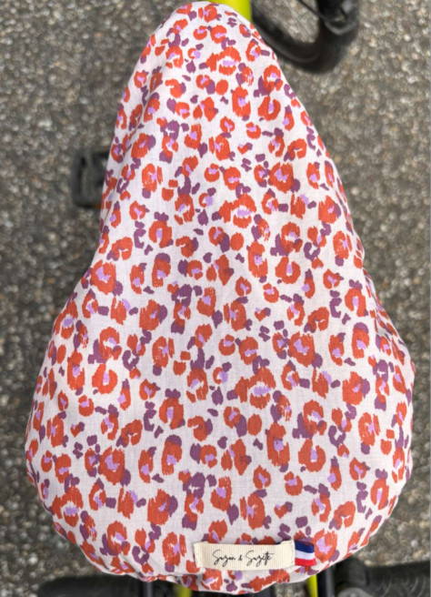 Waterproof saddle cover made in France - Suzon Suzette