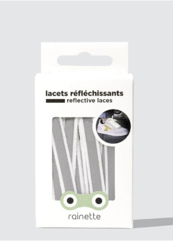Lacets réfléchissants - Rainette