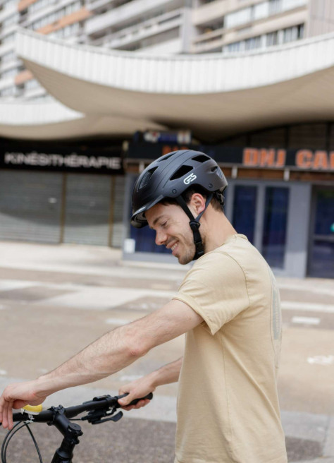 City Urban Helmet with LED - GES