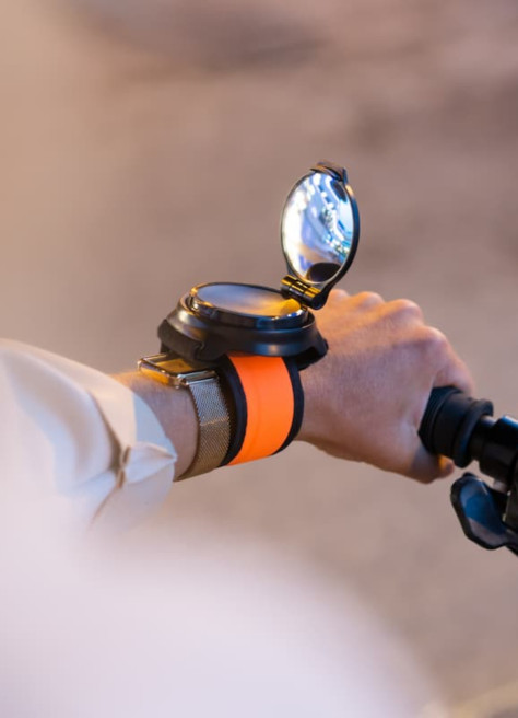 Rainjoy Rearview Mirror and Turn Signal Bracelet Rainjoy Rearview Mirror and Turn Signal Bracelet