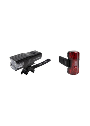 Front and rear bicycle lighting kit - ZÃ©fal