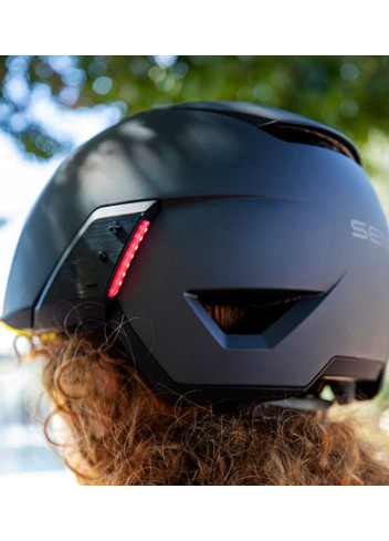 copy of Lightweight, ventilated urban bike helmet with LED - CAIRN