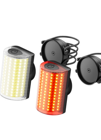 Powerful magnetic front and rear light kit - Shapeheart