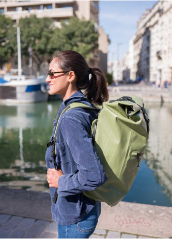 Grand sac à dos étanche et convertible vélo - Maium
