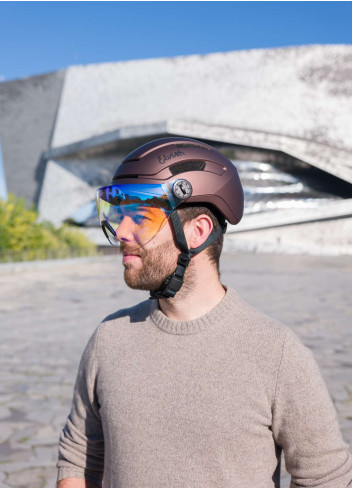 Casque visière avec LED et kit hiver - Elvish