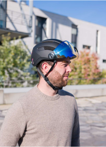Casque de vélo urbain avec visière - Elvish