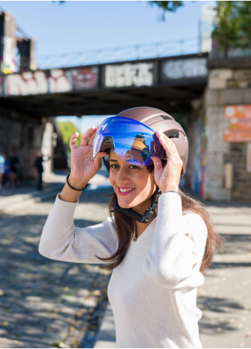 Casque de vélo urbain avec visière - Elvish