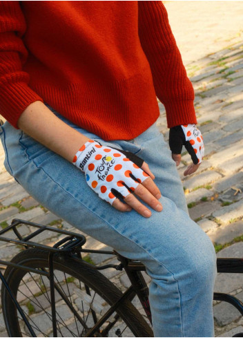 Tour de France Edition Mittens - Santini