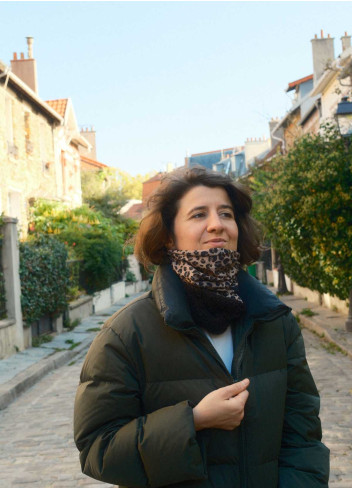 Tour de cou polaire léopard - Cairn Tour de cou polaire léopard - Cairn