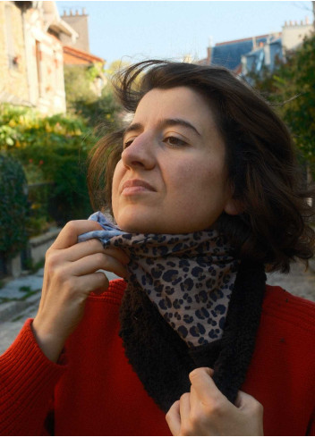 Tour de cou polaire léopard - Cairn Tour de cou polaire léopard - Cairn