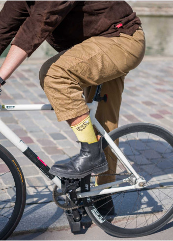 Chaussettes édition Tour de France - Santini - Jaune