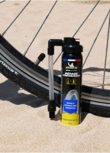 Aérosol répare crevaison vélo - Michelin