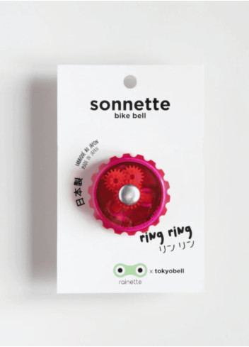 Sonnette vélo japonaise - Rainette