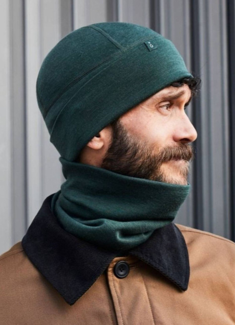 Thin merino wool beanie - WGS