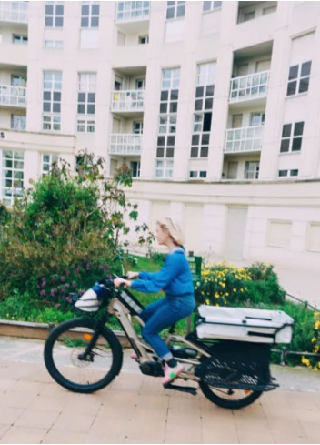 Bicycle container for longtail boat - Suzon Suzette