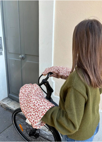 Waterproof lined bike sleeves made in France