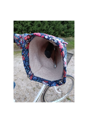 Waterproof lined bike sleeves made in France