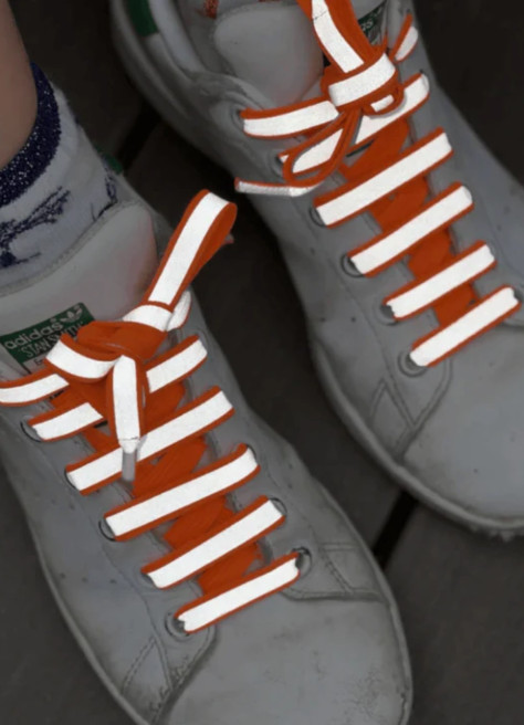 Reflective laces - Rainette