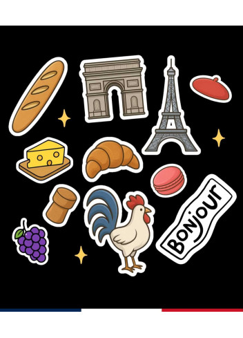 Reflective stickers - JE SUIS A VELO