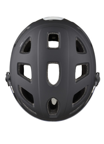 Quartz Visor Led USB bike helmet - Cairn