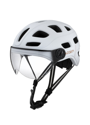 Quartz Visor Led USB bike helmet - Cairn