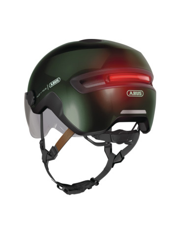 Casque HUD-Y Ace visière et feu arrière - Abus