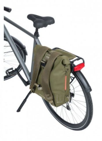 Bicycle backpack with luggage rack hooks - Basil