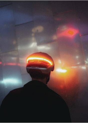 HYP-E helmet with lights and indicators - Abus