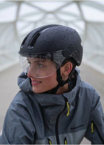 Casque HUD-Y Ace visière et feu arrière - Abus