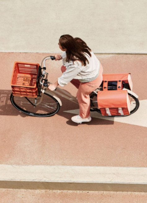 Sacoche double vélo 48/53L - Basil