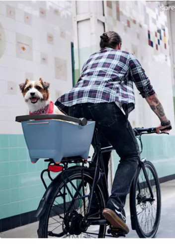 Panier vélo arrière pour chien 15kg - Basil