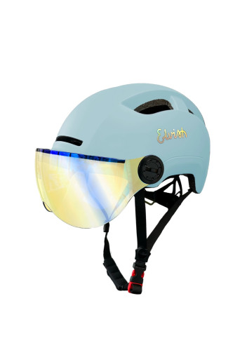 Urban helmet with visor and lighting - Elvish