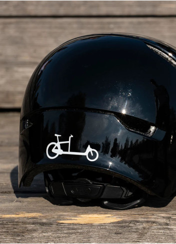 White cargo stickers - Reflective Berlin