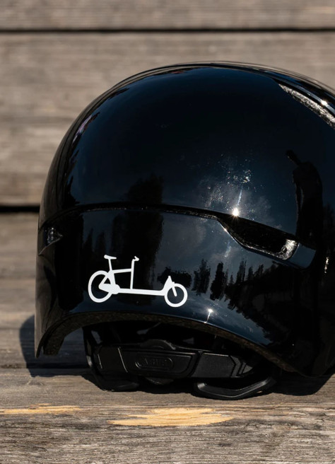 White cargo stickers - Reflective Berlin