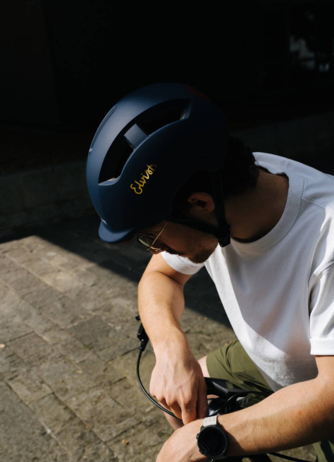 Helmet with LED and winter kit - Elvish