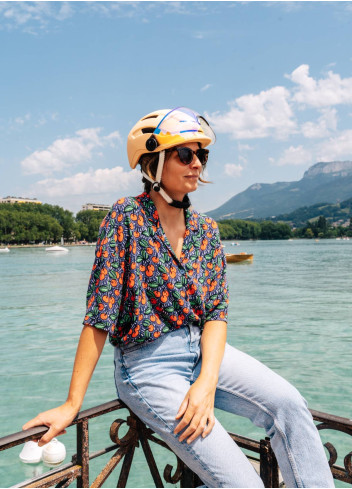 Casque visière avec LED et kit hiver - Elvish