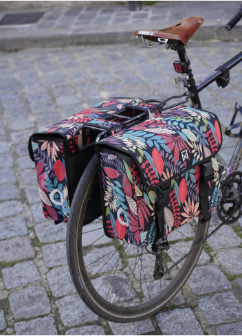 Sacoche double à motifs 34L - Willex