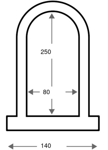 XTREM long shackle lock SRA - Auvray