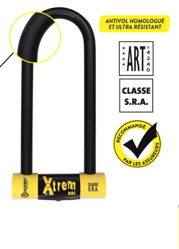 XTREM long shackle lock SRA - Auvray