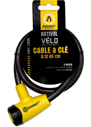 65cm extension cable lock - Auvray